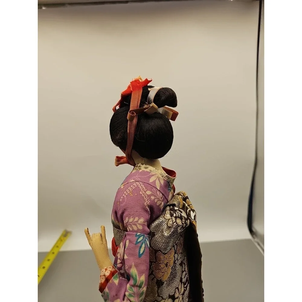 Vintage Nishi Doll Oedo Nihonbashi Japanese On Turntable No Music ‎ 18'' JAPAN